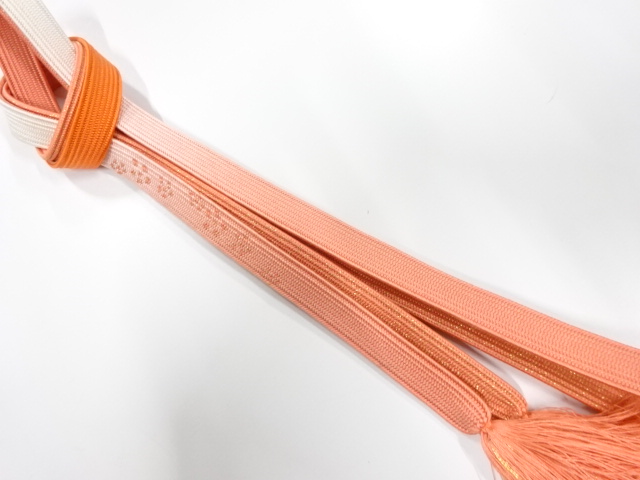 正絹　手組帯締め